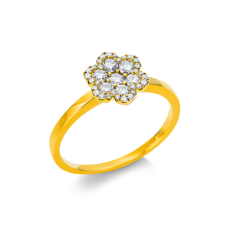 Ring 18 kt GG