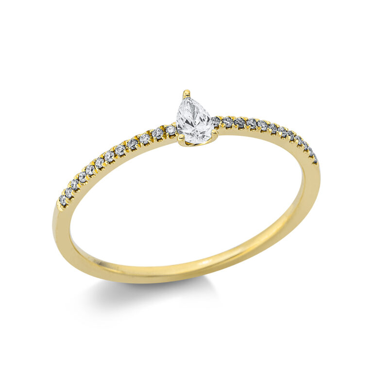 Ring 3er-Krappe 18 kt GG