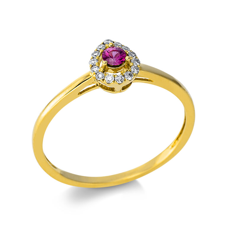 Ring 6er-Krappe 18 kt GG