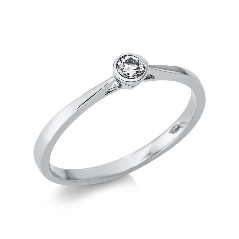 Ring Zarge 14 kt WG