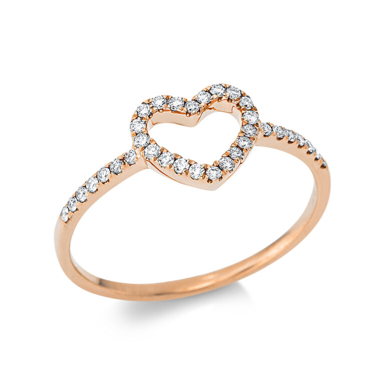 Ring 18 kt RG "Herz"