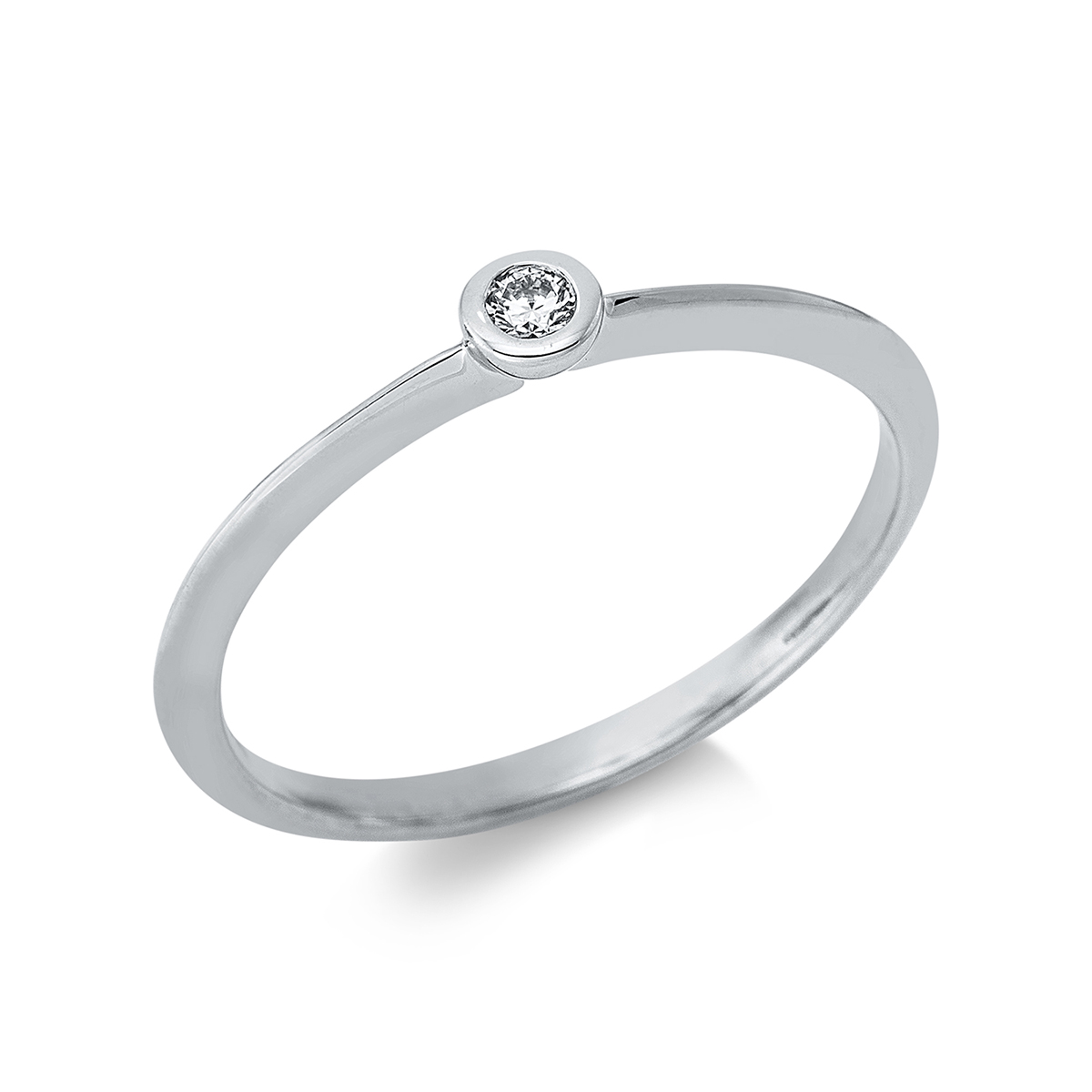 Ring Zarge 18 kt WG