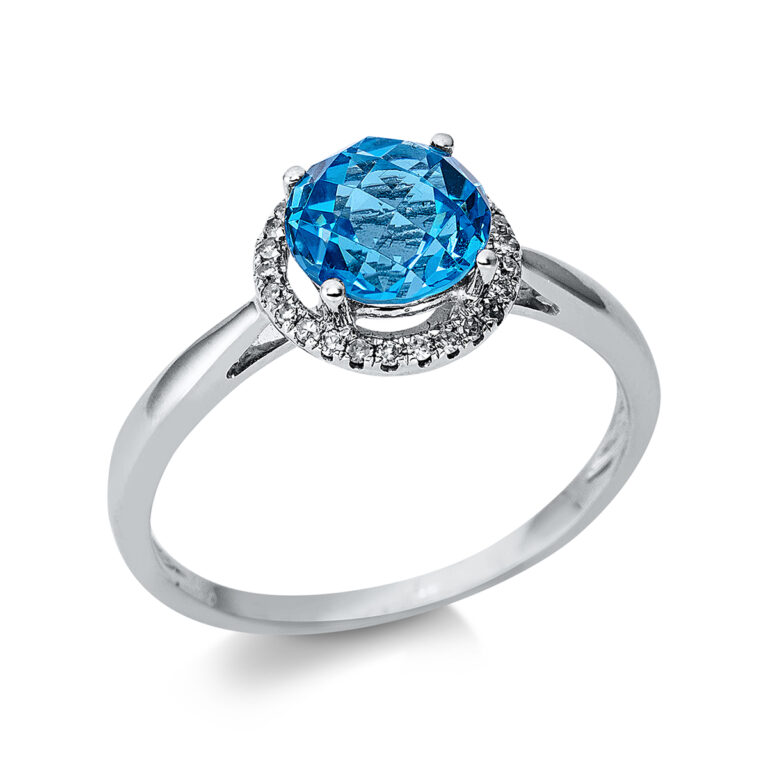 Ring 4er-Krappe 18 kt WG