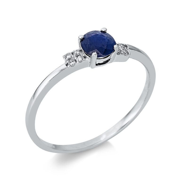 Ring 4er-Krappe 18 kt WG