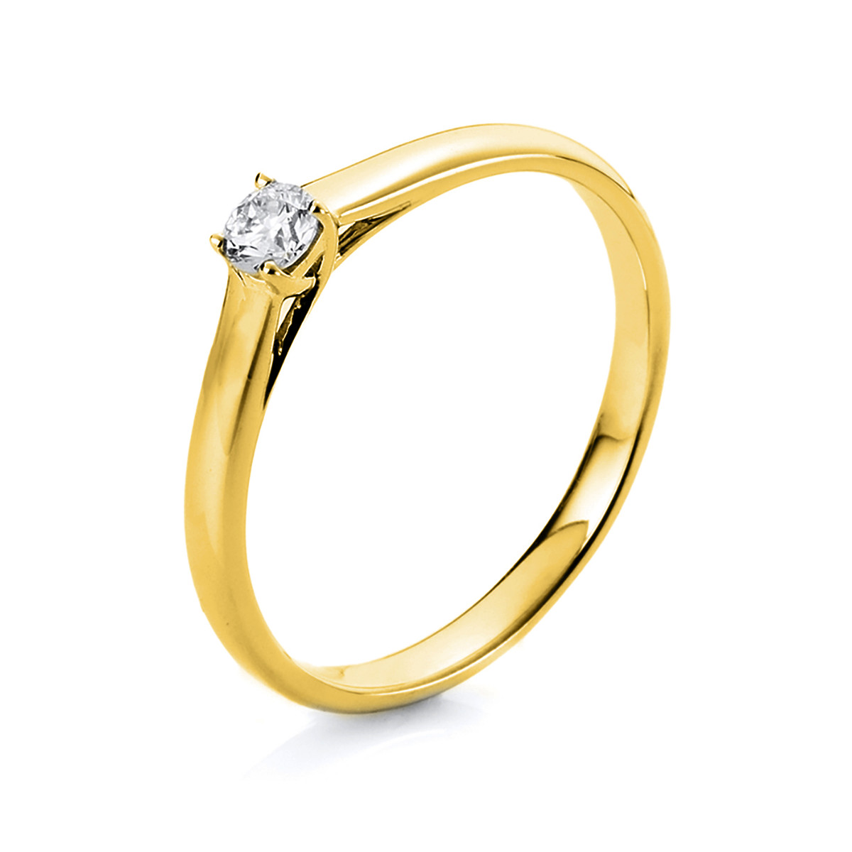 Ring 4er-Krappe 18 kt GG
