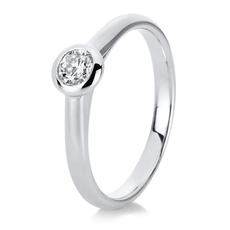 Ring Zarge 14 kt WG