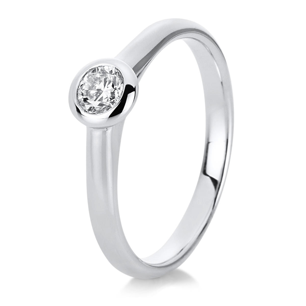 Ring Zarge 14 kt WG