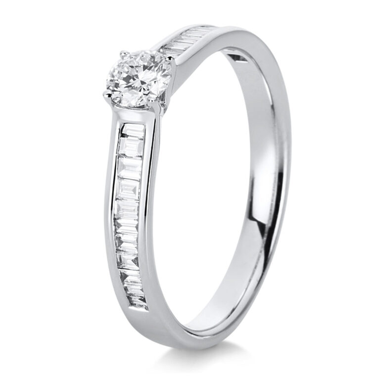 Ring 4er-Krappe 18 kt WG