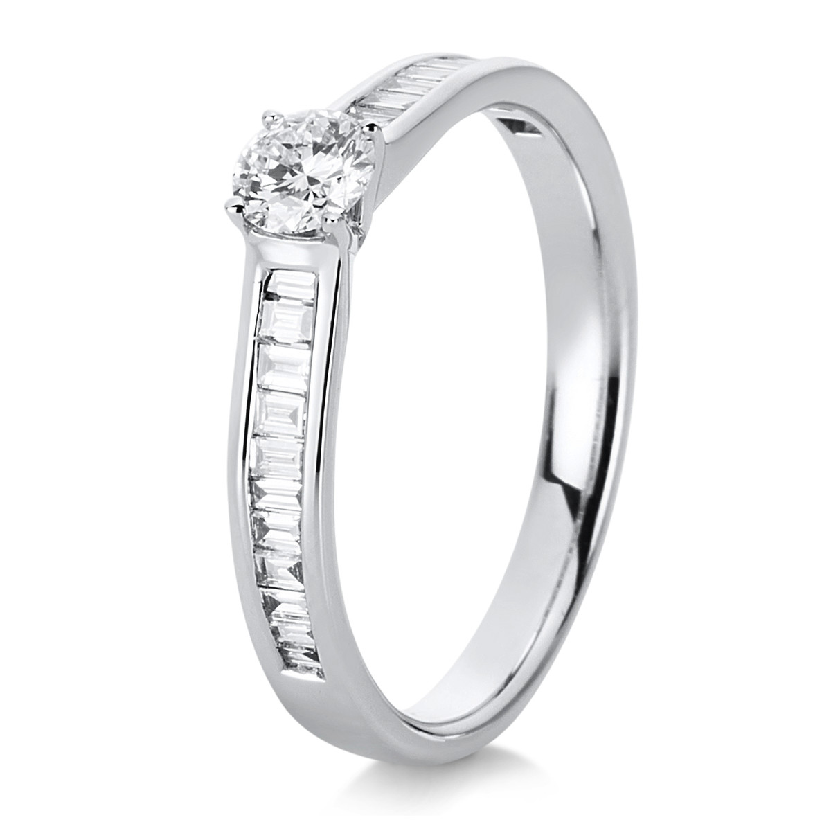 Ring 4er-Krappe 18 kt WG