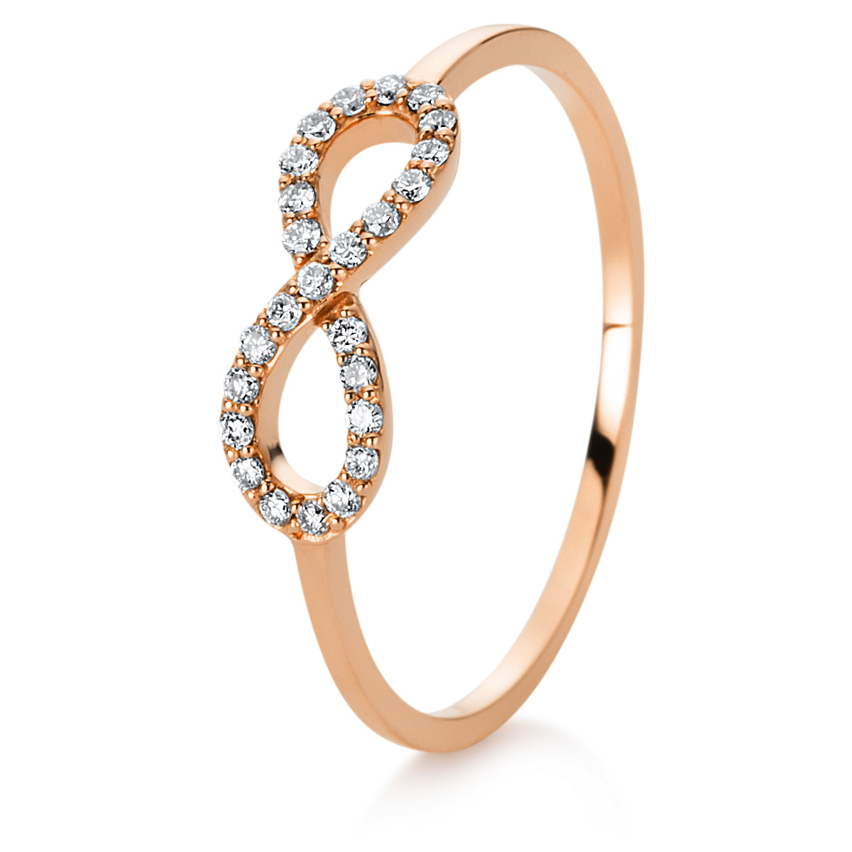 Ring 14 kt RG "Infinity"