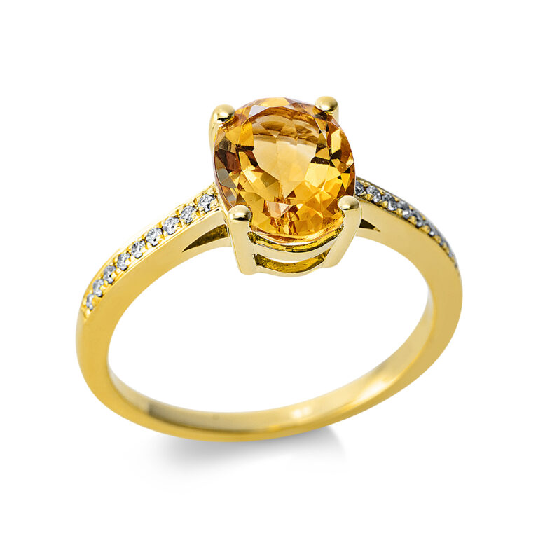 Ring 4er-Krappe 18 kt GG