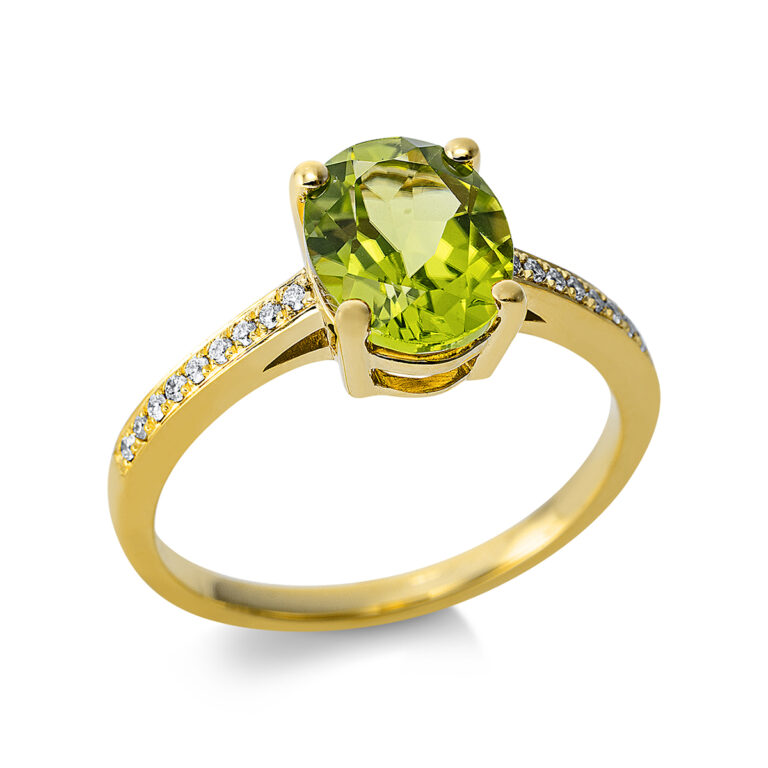 Ring 4er-Krappe 18 kt GG