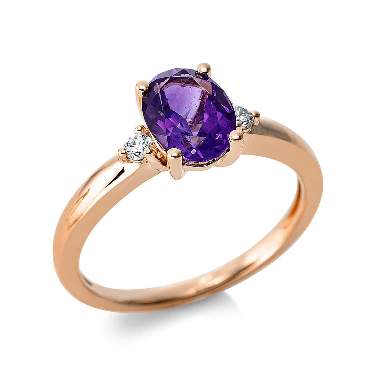 Ring 4er-Krappe 18 kt RG