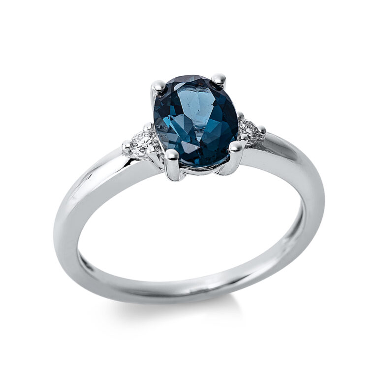 Ring 4er-Krappe 18 kt WG