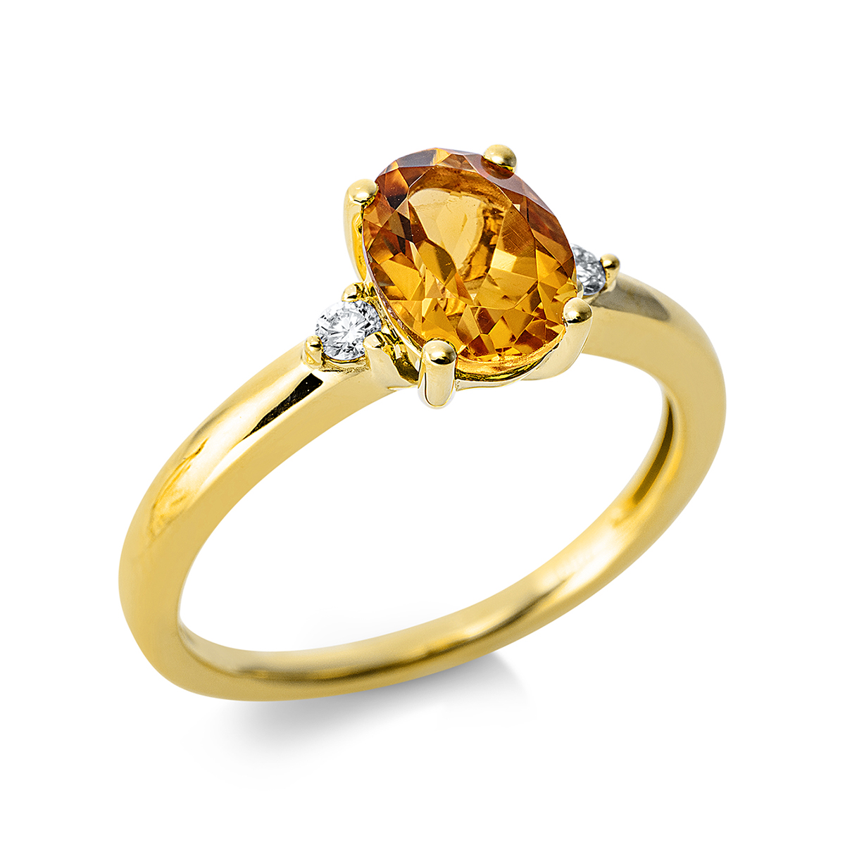 Ring 4er-Krappe 18 kt GG