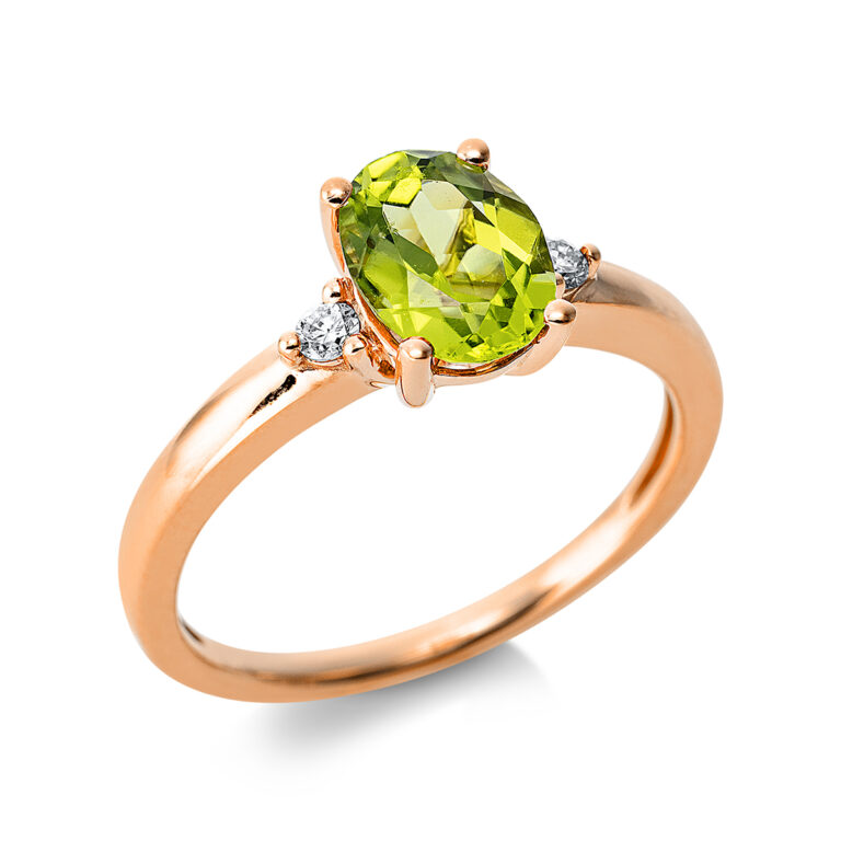 Ring 4er-Krappe 18 kt GG