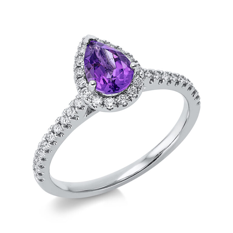 Ring 3er-Krappe 18 kt WG