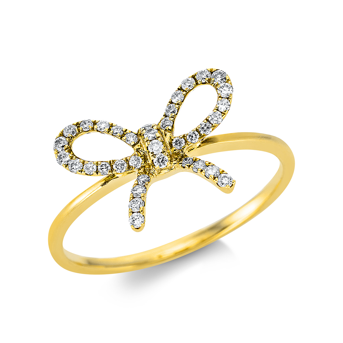 Ring 18 kt GG "Schleife"