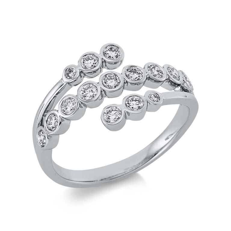 Ring Zarge 18 kt WG