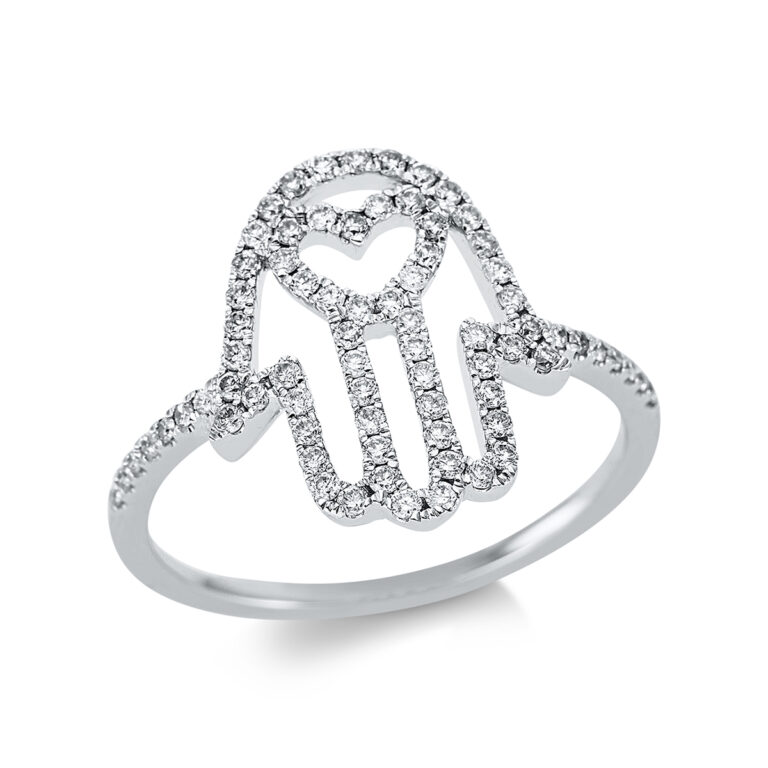 Ring 18 kt WG "Hand"