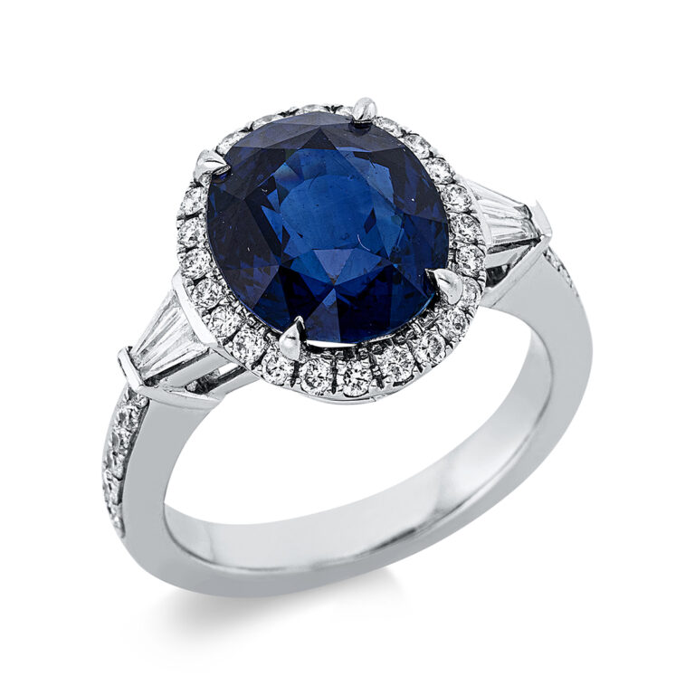 Ring 4er-Krappe 18 kt WG