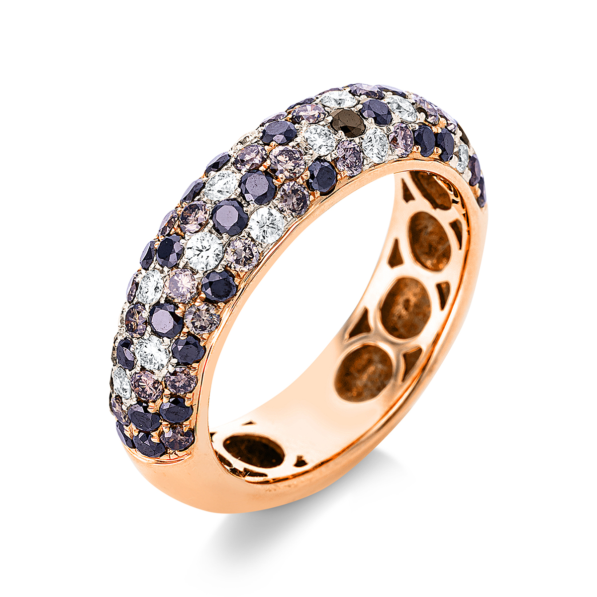 Ring 18 kt RG+WG