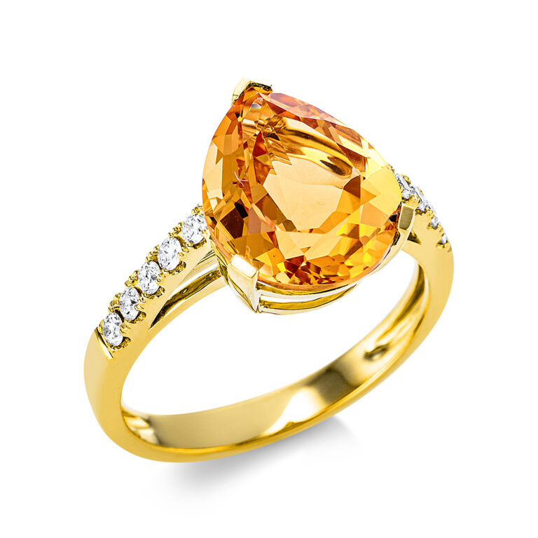 Ring 3er-Krappe 18 kt GG