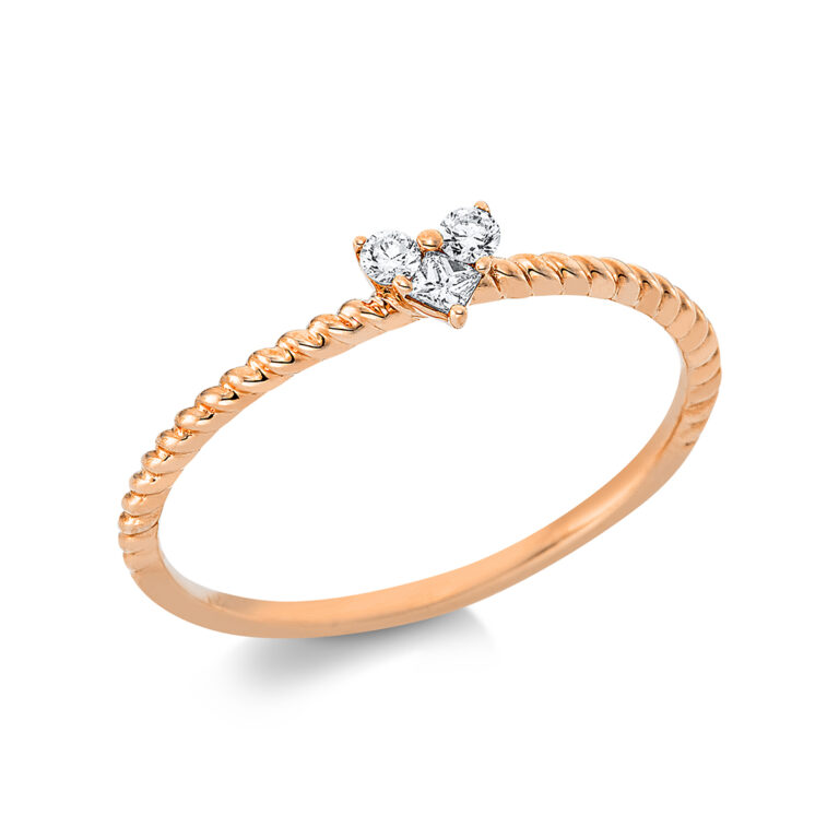 Ring 18 kt RG "Herz"
