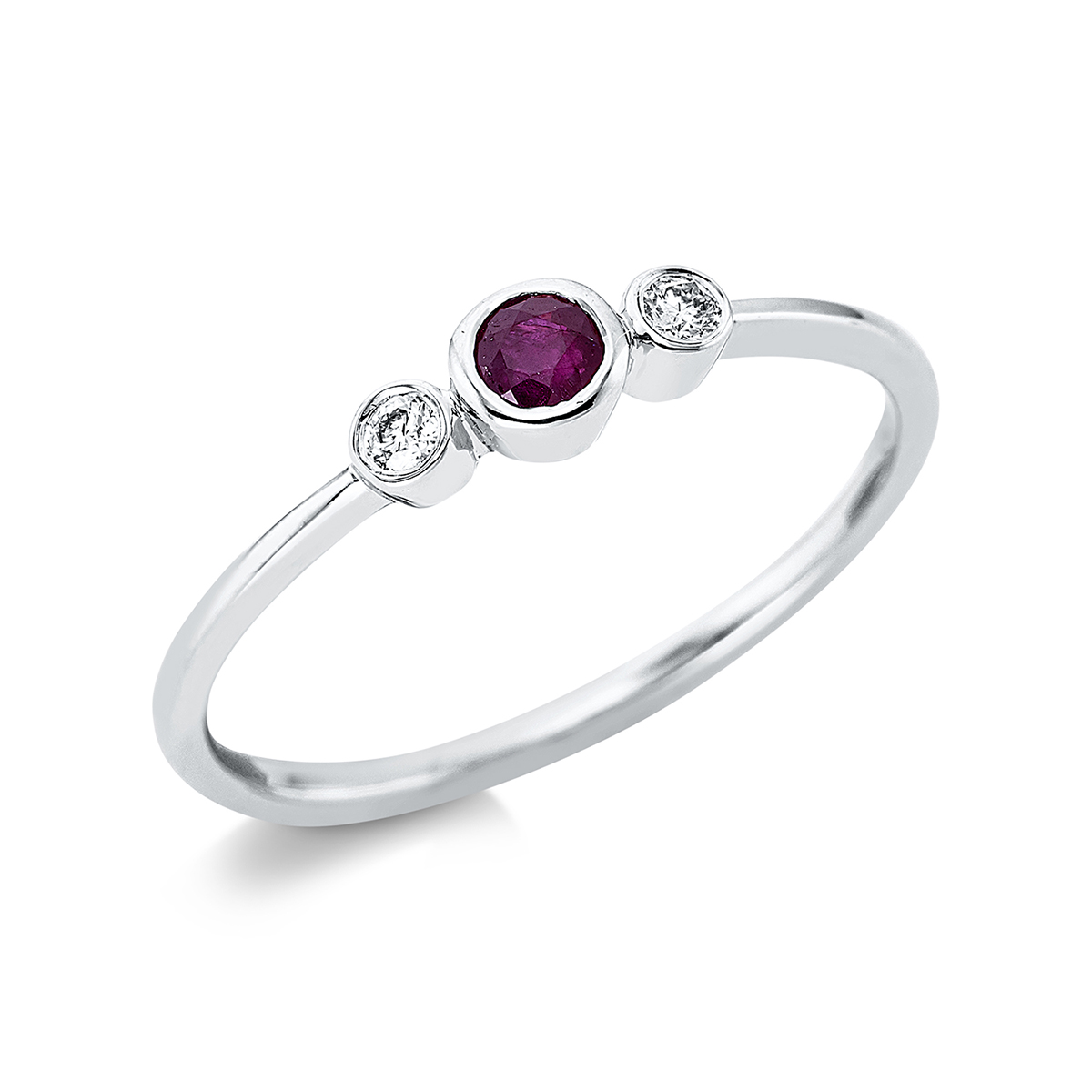 Ring Zarge 18 kt WG
