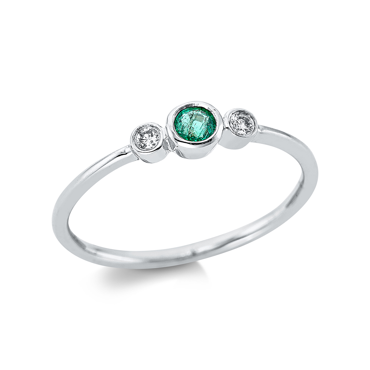 Ring Zarge 18 kt WG
