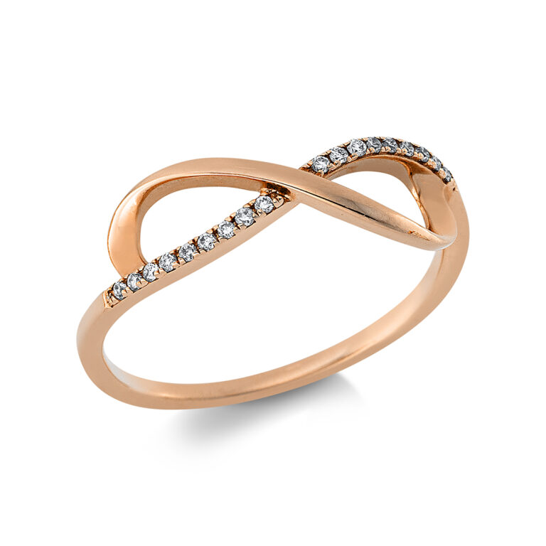 Ring 14 kt RG "Infinity"