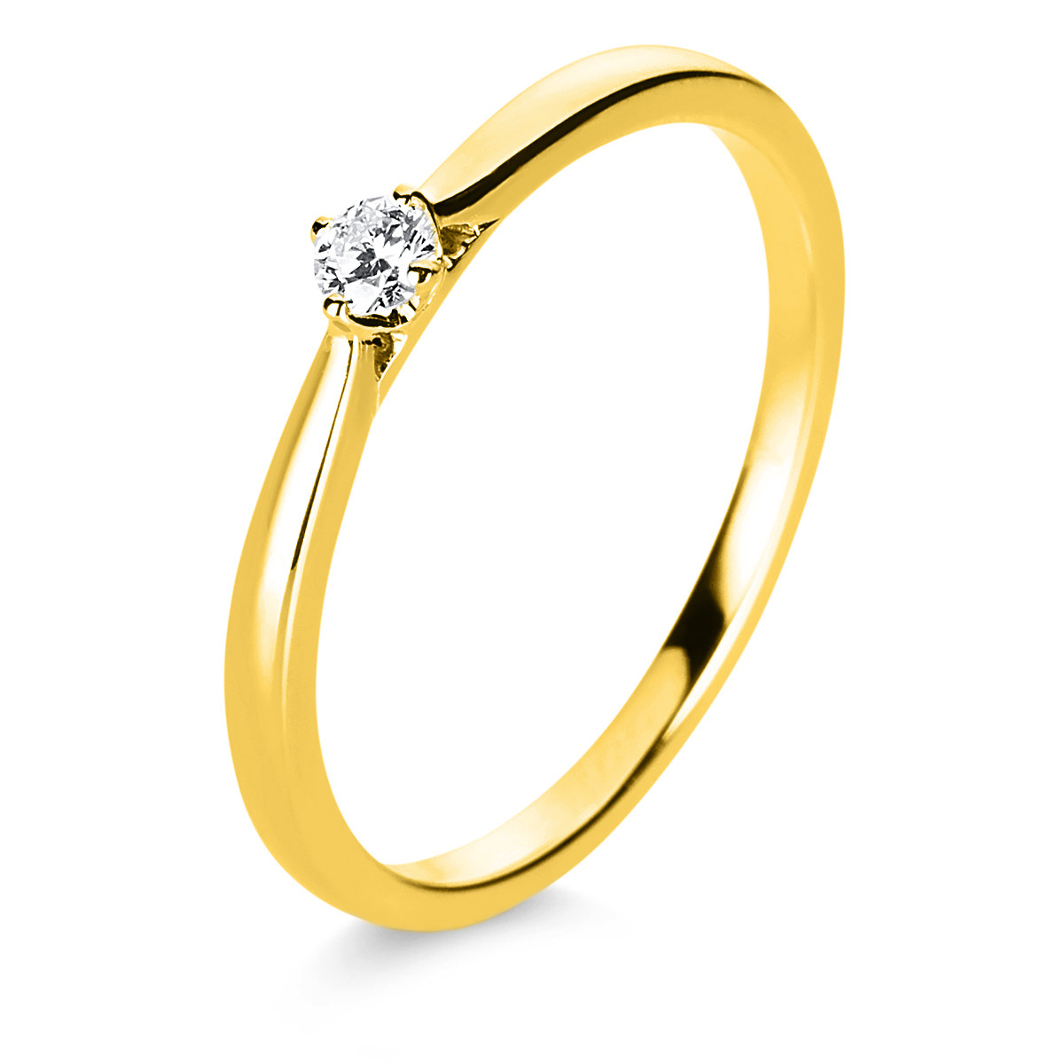 Ring 4er-Krappe 14 kt GG