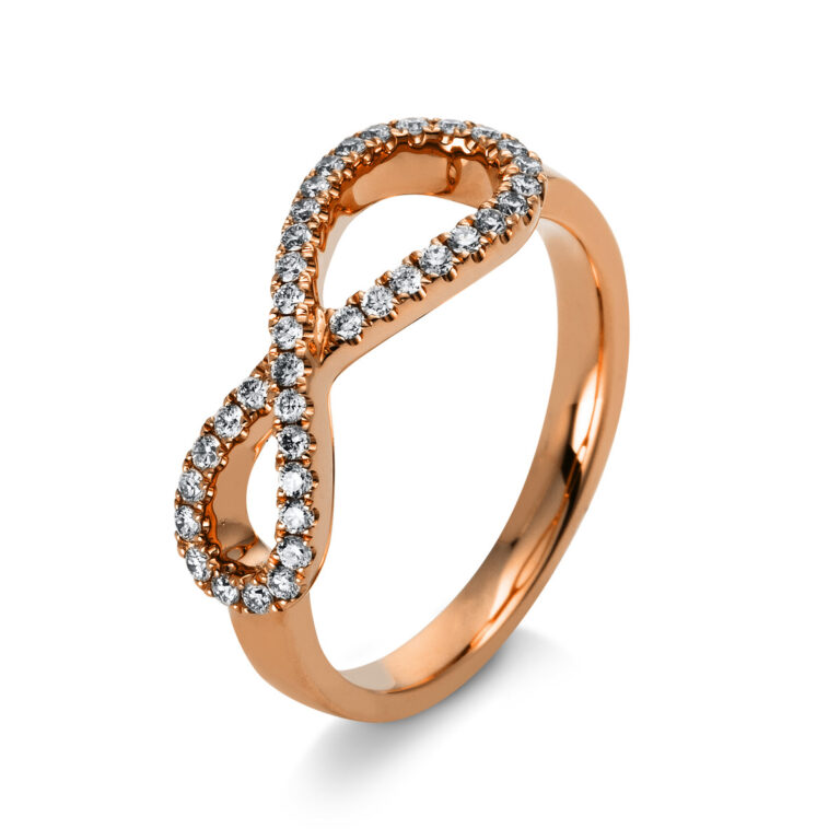 Ring 14 kt RG "Infinity"