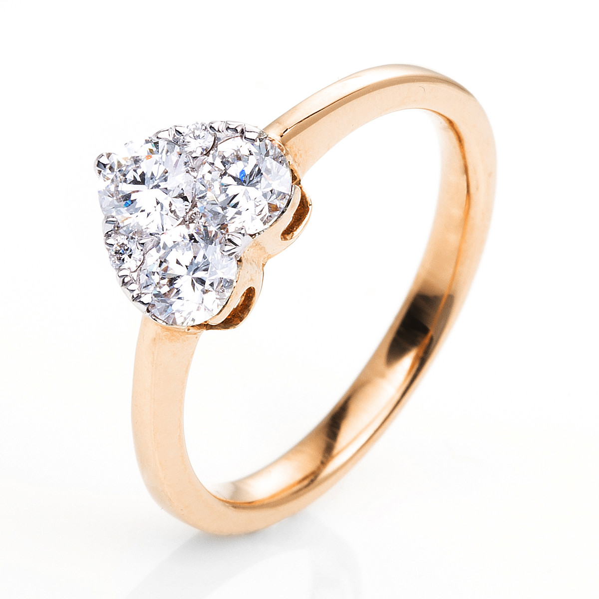 Ring 18 kt RG "Herz"
