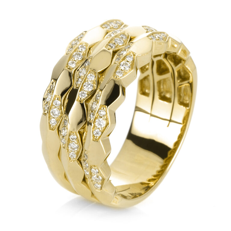 Ring 18 kt GG