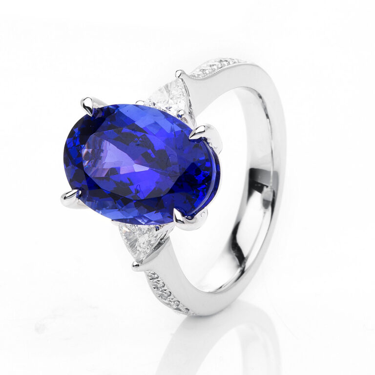 Ring 4er-Krappe 18 kt WG