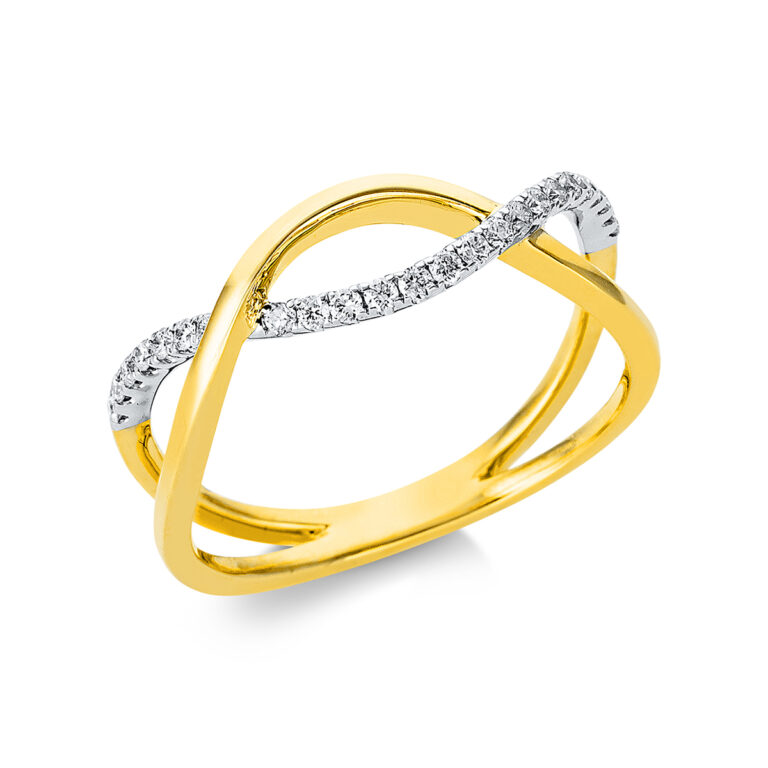 Ring 18 kt GG+WG