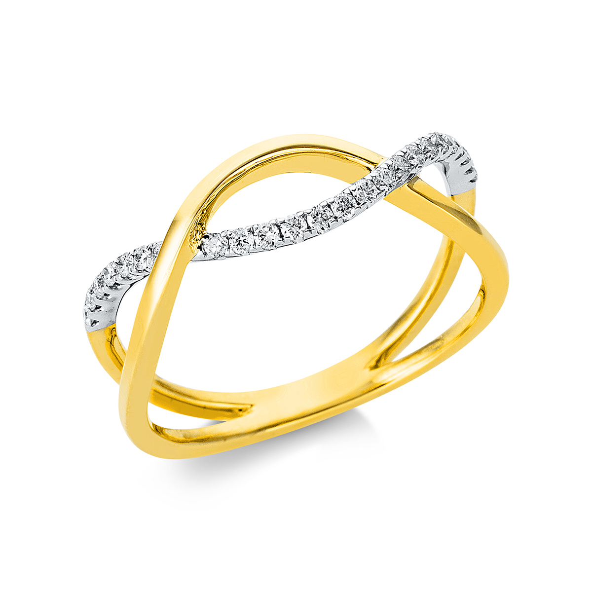 Ring 18 kt GG+WG