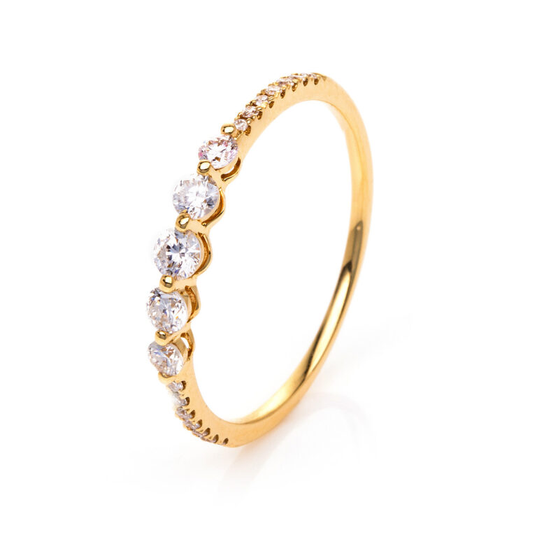 Ring 18 kt GG