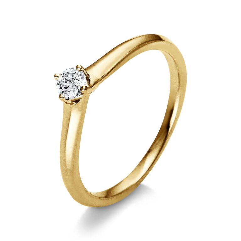 Ring 4er-Krappe 14 kt GG