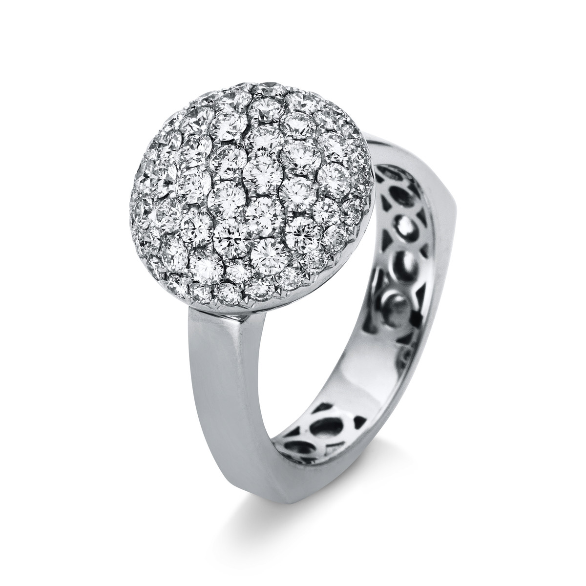 Ring 18 kt WG "Ball"