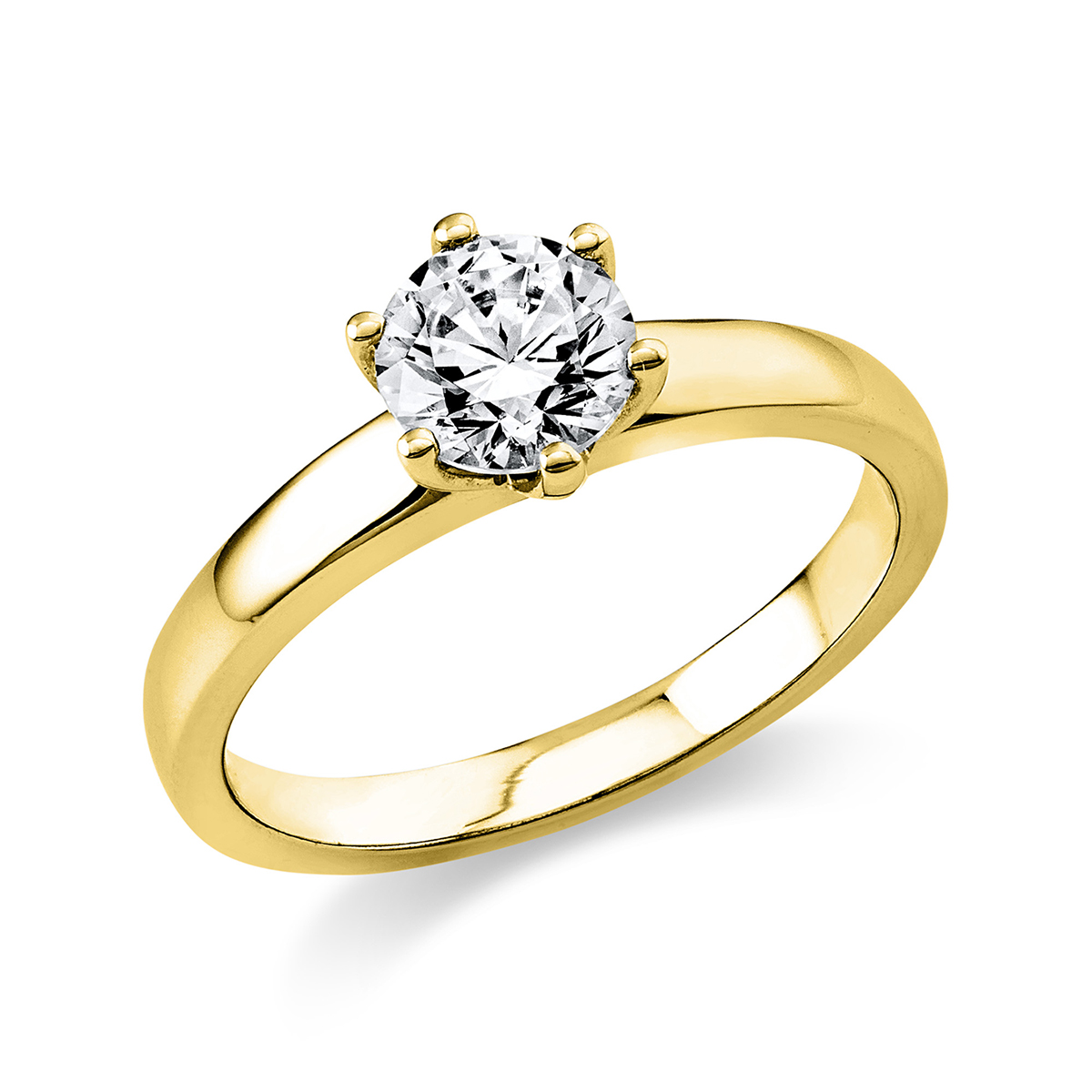 Ring 6er-Krappe 18 kt GG, GIA6213772394