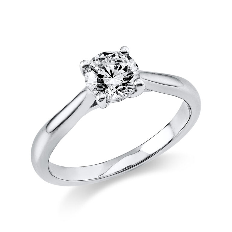 Ring 4er-Krappe 18 kt WG