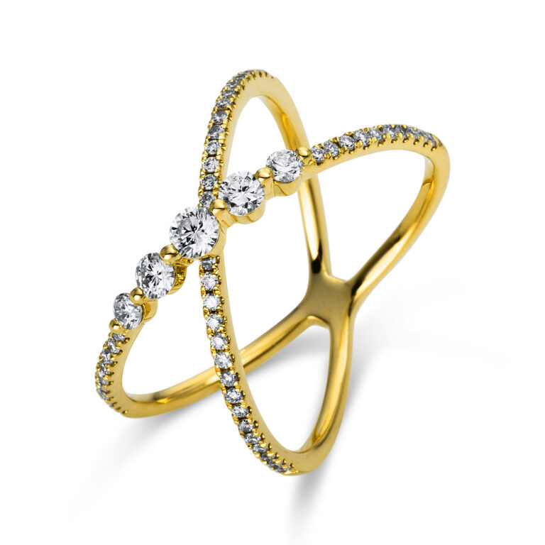 Ring 18 kt GG