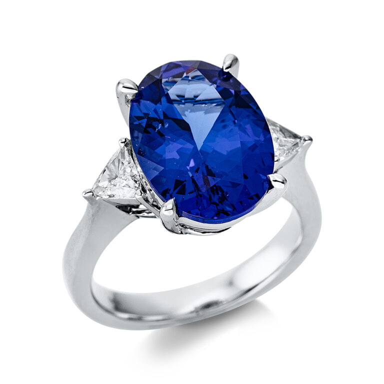 Ring 4er-Krappe 18 kt WG