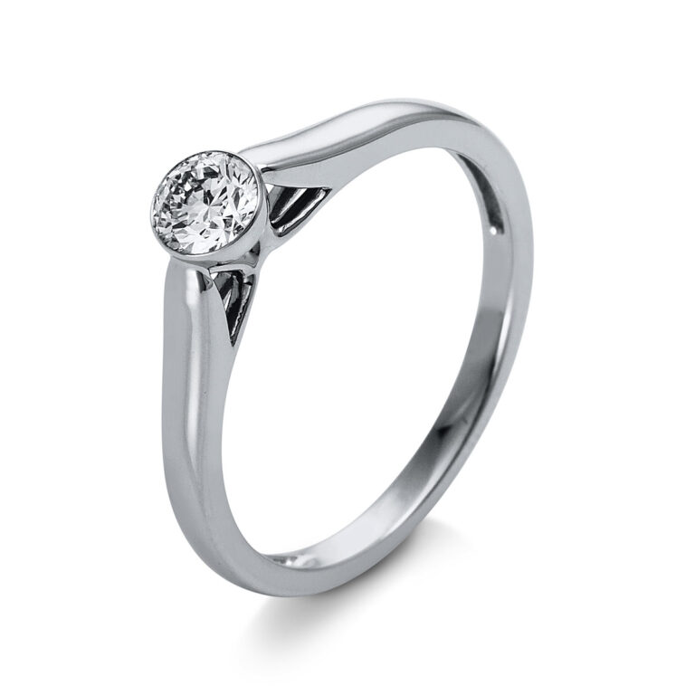 Ring Zarge 18 kt WG, GIA6401219216