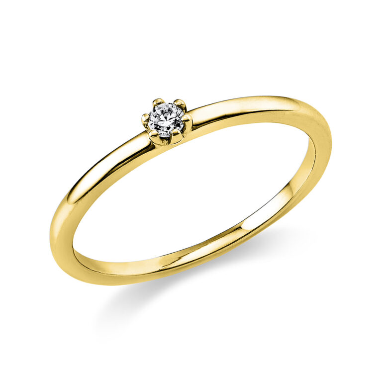 Ring 6er-Krappe 14 kt GG