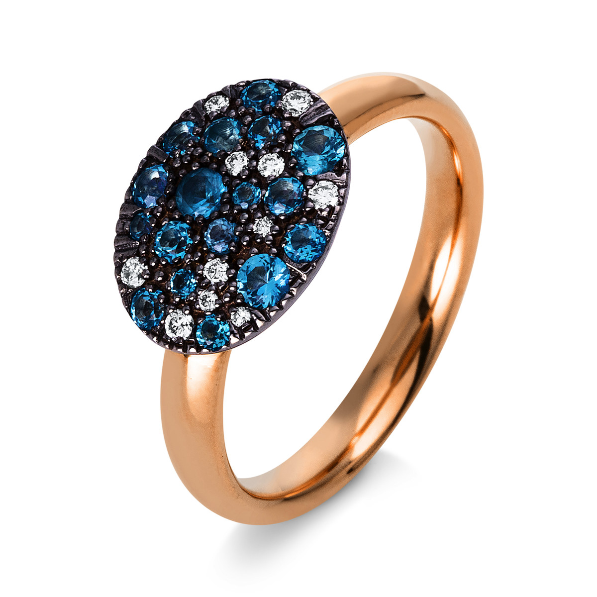 Ring 18 kt WG+RG
