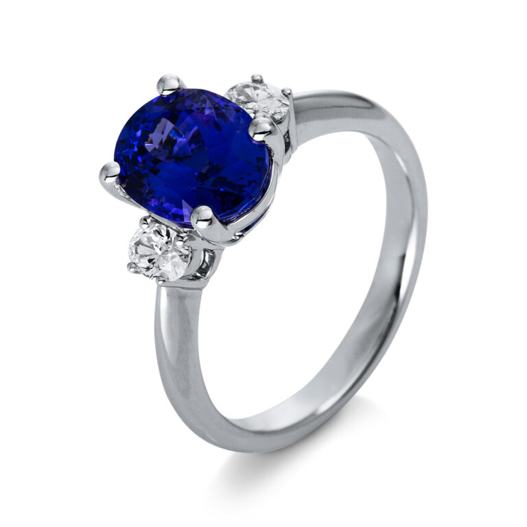 Ring 4er-Krappe 18 kt WG
