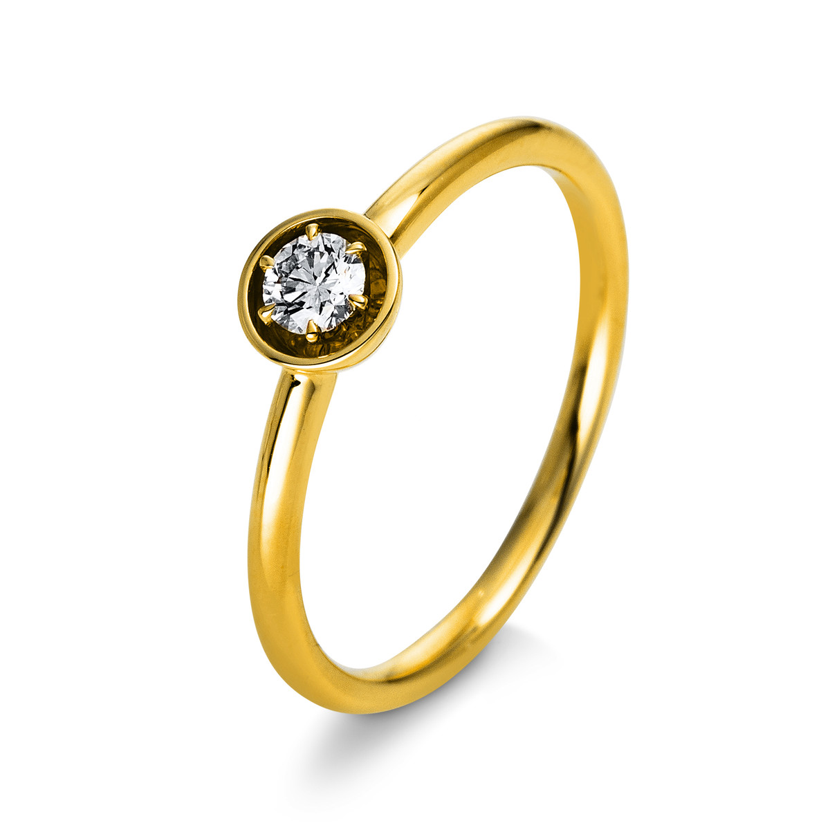 Ring 6er-Krappe 18 kt GG